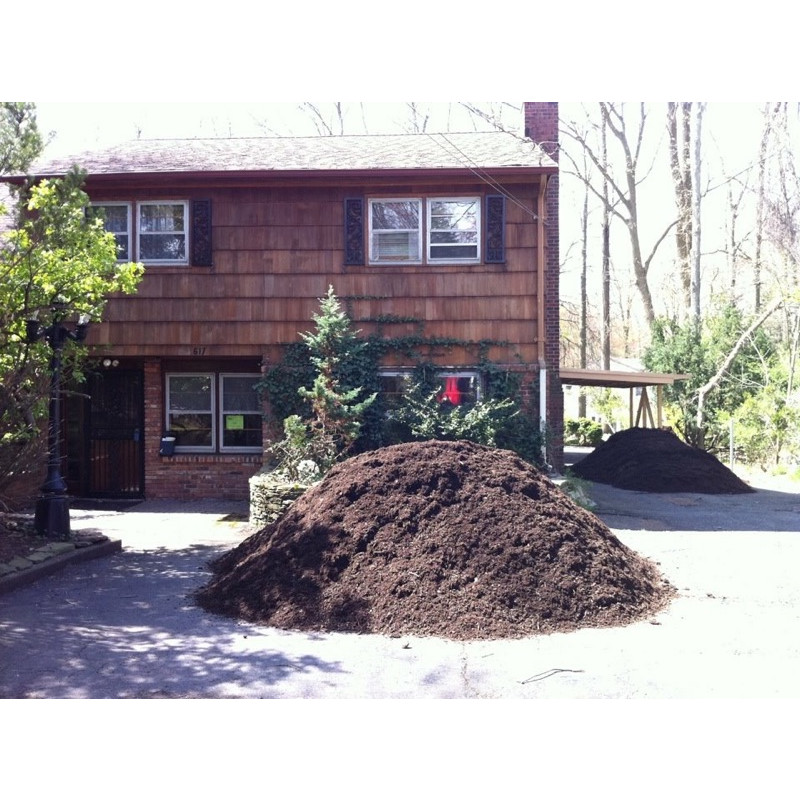 25 Yards Double Ground Hardwood Mulch Montella Inc